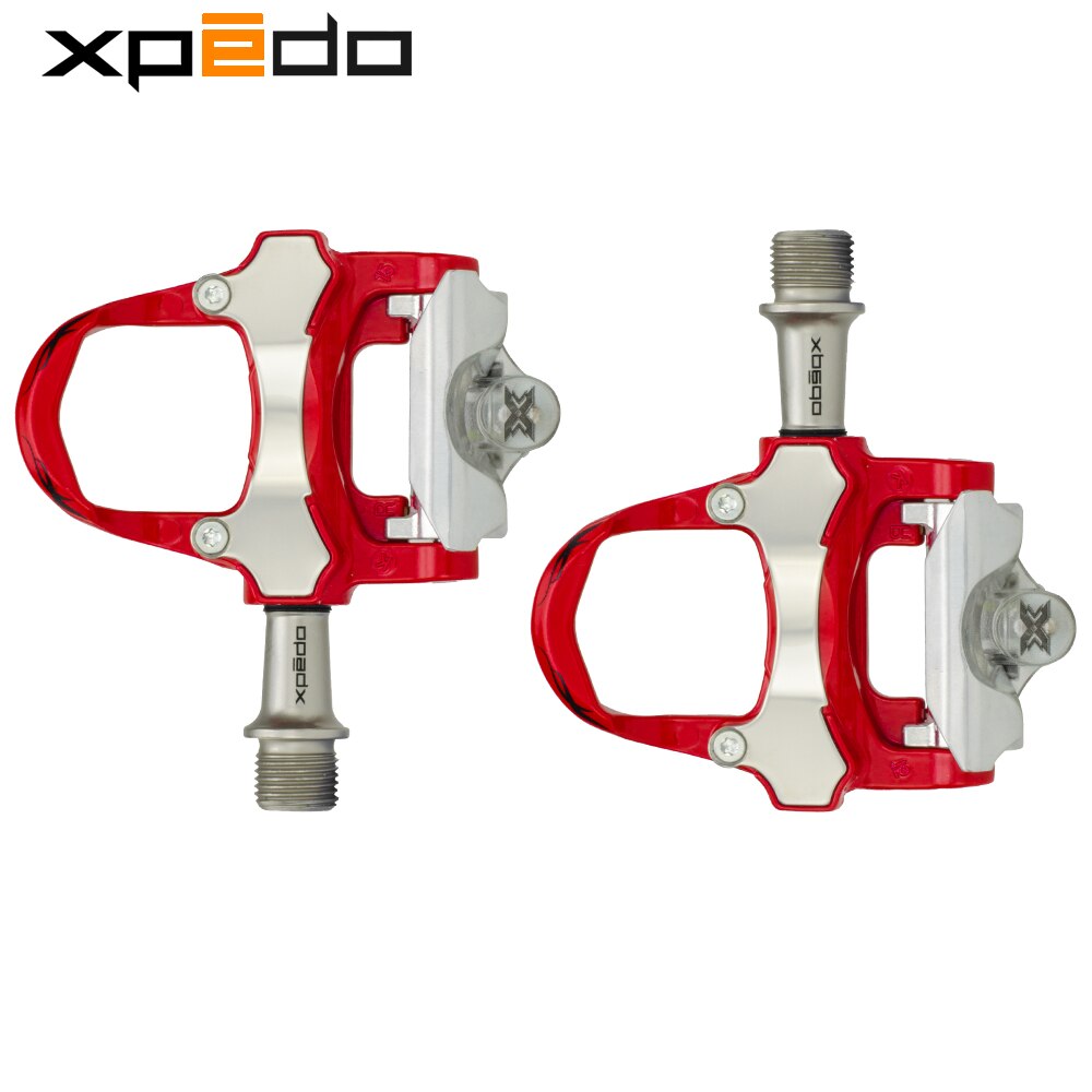 Pedale senza clip della bicicletta della strada di Xpedo XRF07MC con 2 coppie guarda il pedale 235 g/paia della lega del magnesio di autobloccante dei tacchetti compatibili di Keo