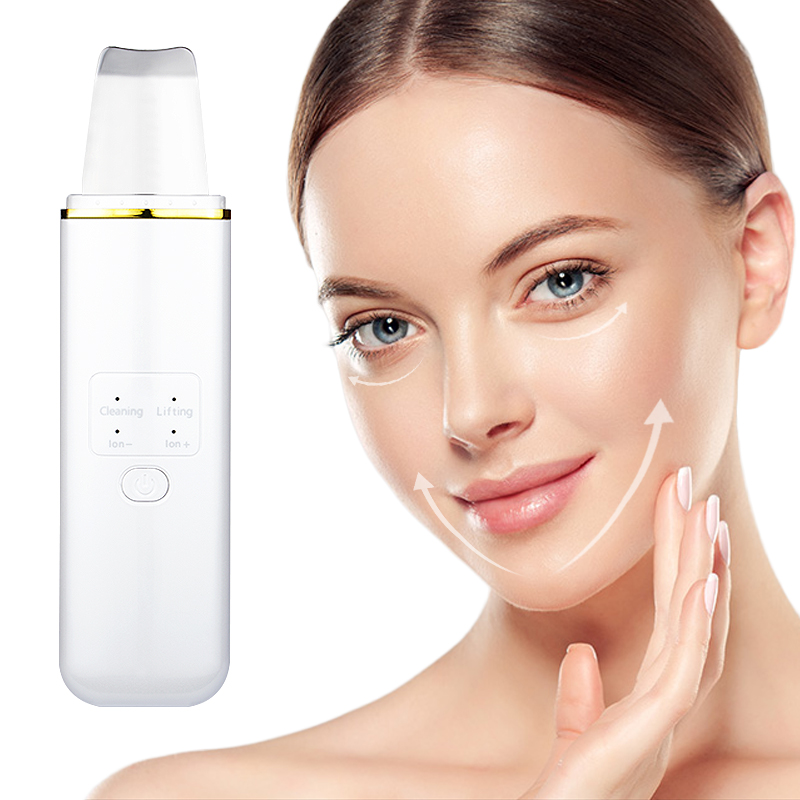 Electric Home Beauty Equipment Skin Scrubber 3-In-1 Cleansing Pores Tighten The Skin Ultrasonic Ionic Skin Scrubber Skin Care42