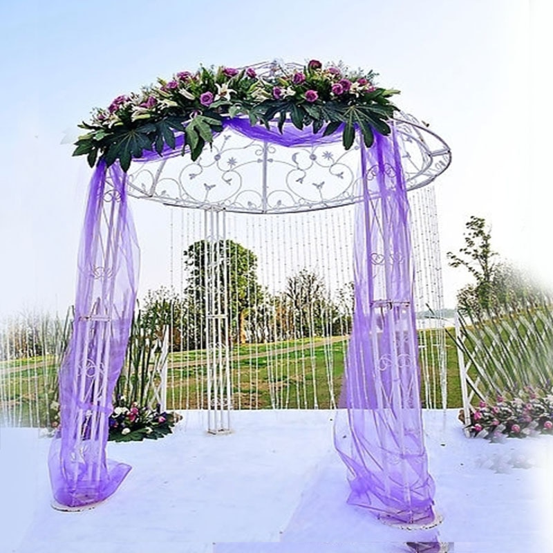 48CM x 5 M/10 M/15 M organza crystal tulle baby bad sneeuw garen voor bruiloft kerst verjaardag DIY party boog decoratie