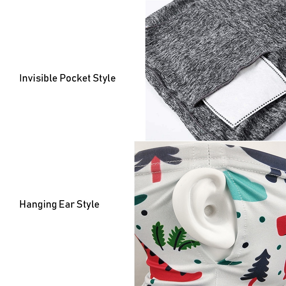 Hangende oor kinderhoofd gezicht nek gaiter buis bandana sjaal outdoor fietsaccessoires met onzichtbare zak