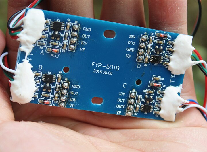 Gravity Sensor Four Wheel Tablet Somatosensory Balance Car Gravity Sensor One Dragging Four Weighing Pressure Sensor