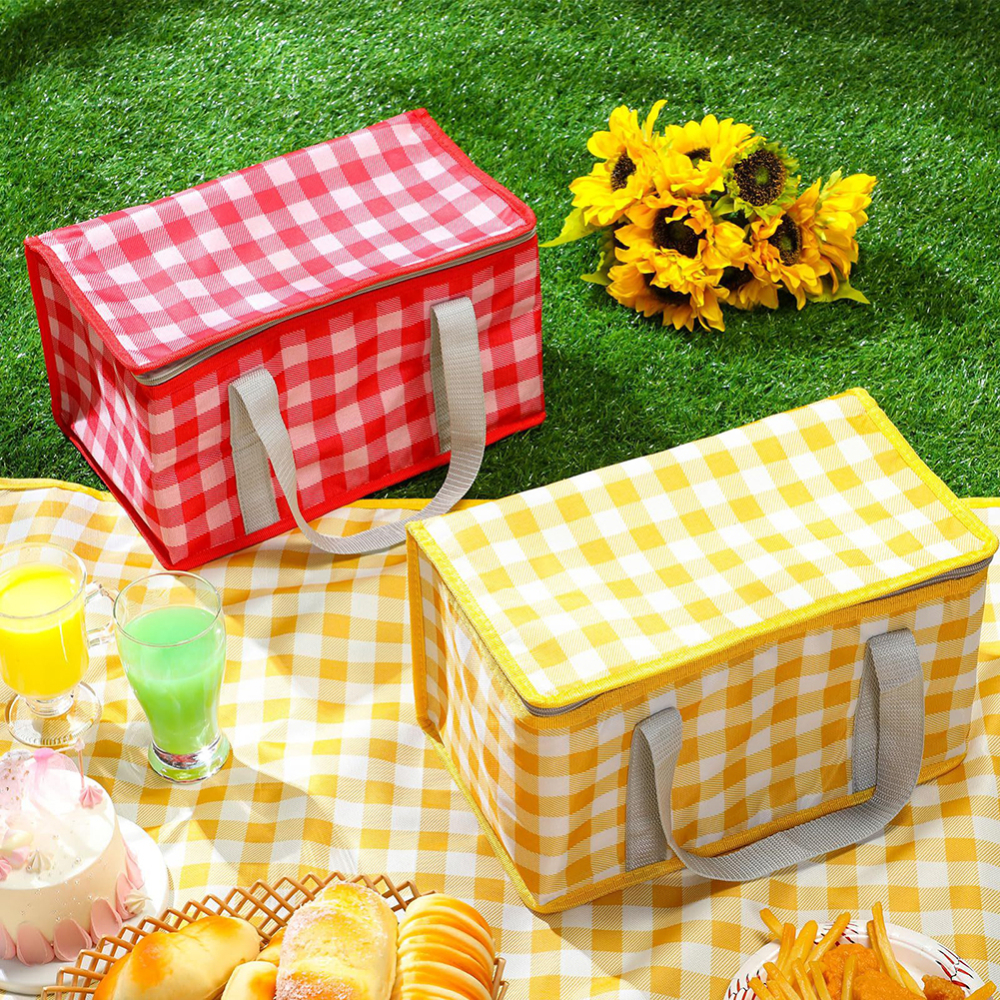 Picnic Bag Large Outdoor Cooler Box Portable Thermal Insulated Cooler Bag Camping Drink Bento Bags Picnic Supplies Picnic Bag