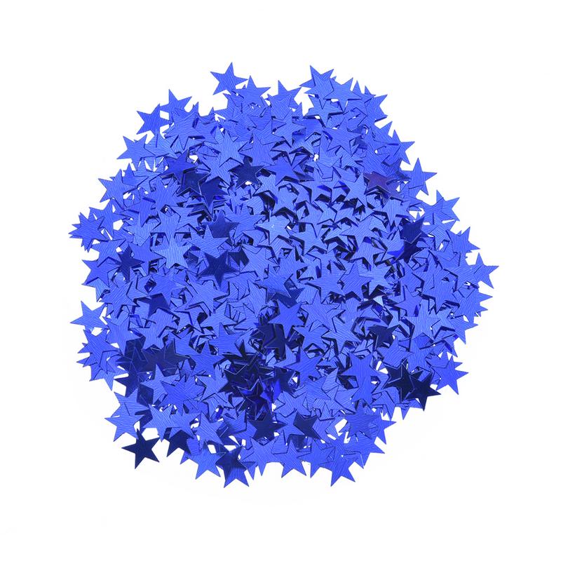 1000 stks/zak 10mm Vijfpuntige Ster Confetti Goud Zilver Groen Rood Blauwe Ster Papier Schroot Wedding Party Decoratie confetti