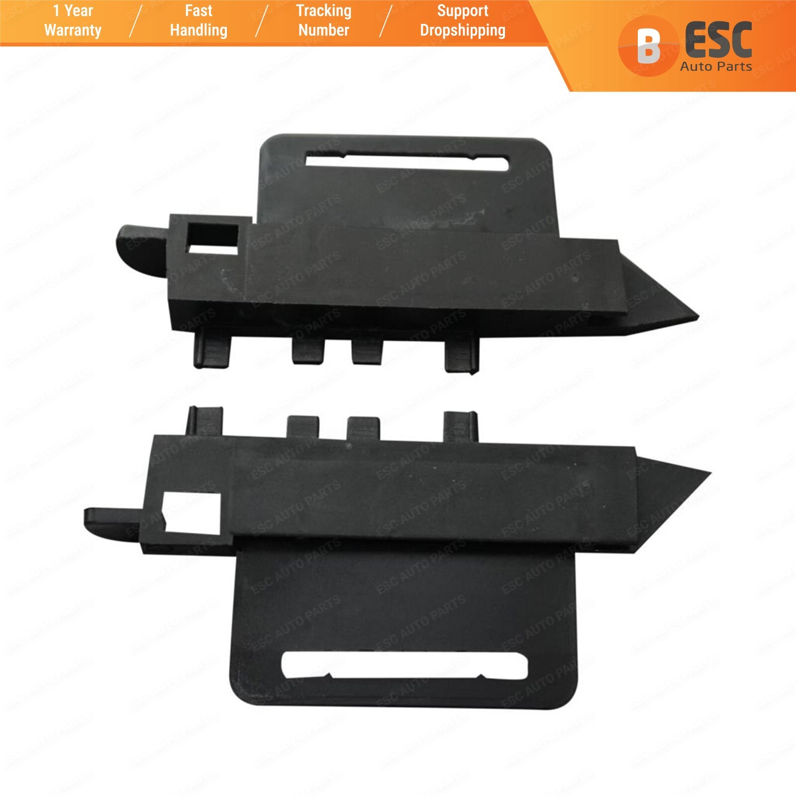 ESC Auto Parts ESR45-2 Roof Curtain Repair Bracket 8401TY, 2210435, 2210434 Type 2 For Peugeot 307 SW Ship From Turkey