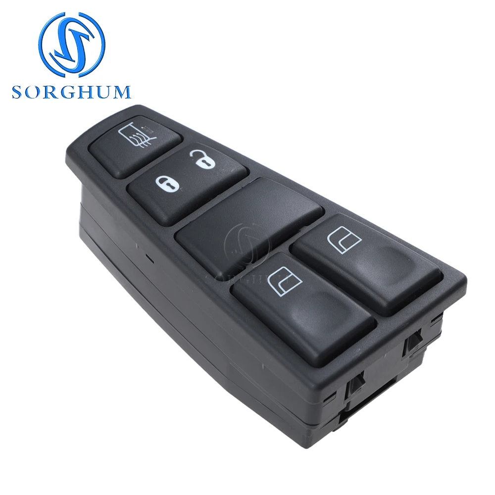 Elevador de Control de interruptor de ventana principal de cirzo para camión Volvo FH12 FH16 FM9 FM12 NH12 VNL OEM 20752914 21354613 21354398