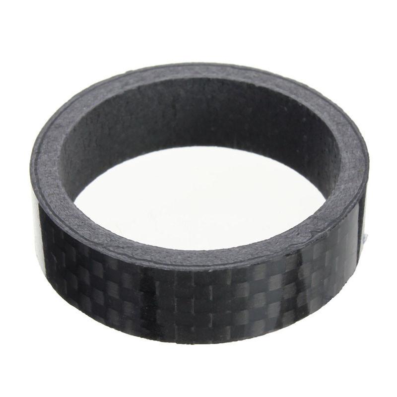 1/8 &quot; matt ud karbon sykkelavstandssett 3k blanke karbon avstandsstykker headset spacer mtb 3mm 5mm 10mm 15mm 20mm landeveissykkel avstandsstykker: 10mm
