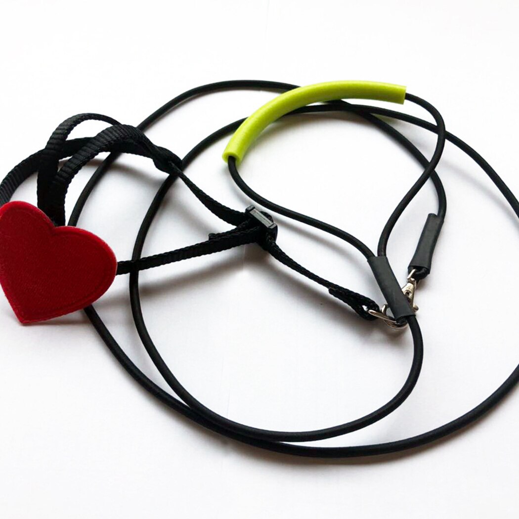 1 stk fuglesele snor justerbar papegøje sele snor fugl leverer anti-bid udendørs flyvende sele og snor