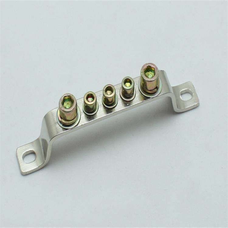 1 stk jd -02145a distribusjonsboks type tilkobling kobber bar kobber terminal stripe ledningsblokk flammehemmende plast