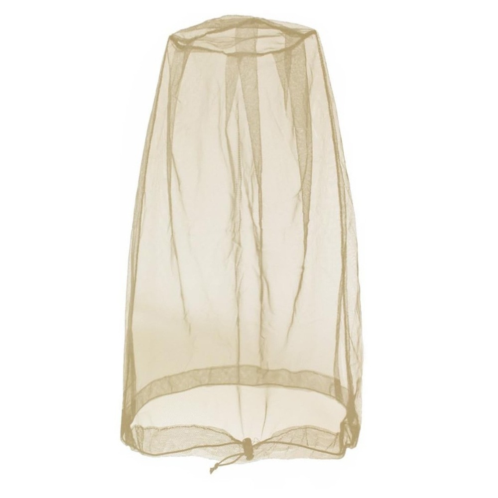 Ademend gaas muggenhoofdnetten Lichtgewicht hoedennet Cover Outdoor Camping Vissen Anti-muggenhoes Insectbestendige hoed: Duidelijk