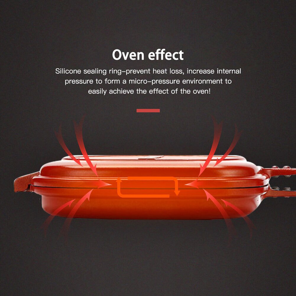 32/28CM Double Side Grill Frying Pan Non-Stick Barbecue Cooking Tool Home DIY Grill Pan Pancake Pan Rectangular Pancake Maker