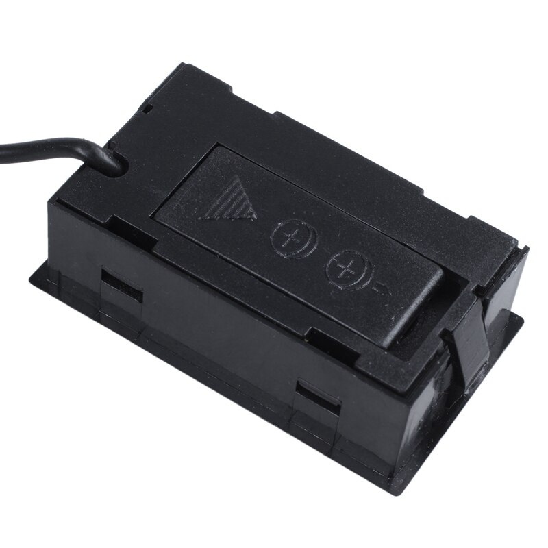 2 stk. digitalt termometer lcd køleskab, fryser, digitalt termometer - sort og hvid