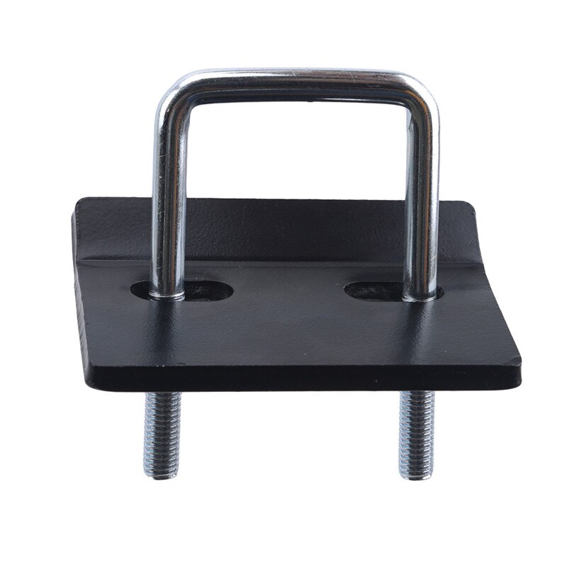 1 Set Van Zwart 1 Trailer Stuk + 1U Type Schroef + 2 Moer + 2 Pad + 2 wasmachine Trekhaak Bar Trailer Arm Trailer Anti-Losse Apparaat