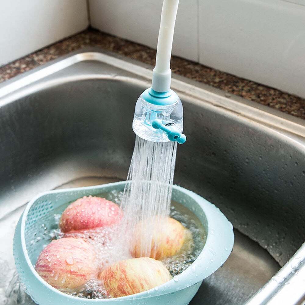 Kitchen Faucet Splash Sprinkler Head Shower Adjustable Water-Saving Impurity Filtration Faucet Extenders Kitchen Bathroom Gadget