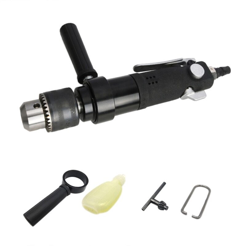 3/8" 1/2" Straight Shank Pneumatic Air Drill High/Medium/Low Speed Grinder