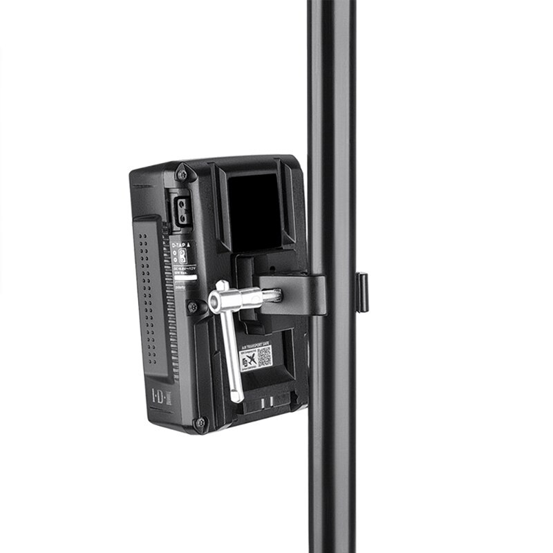 V-Mount Battery Adapter with Clamp for Mounting to Light Stand Tripod for V-Mount Battery to Light Stand or Tripod