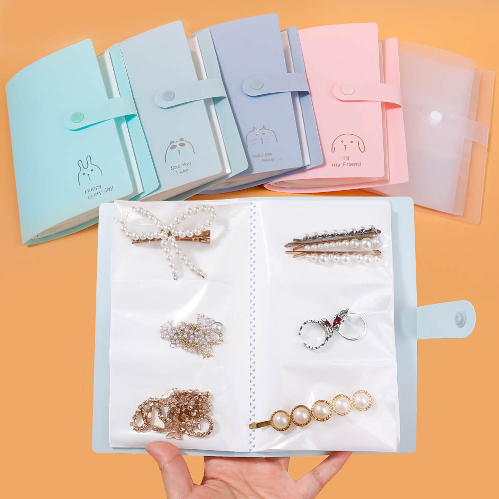 Sieraden Boek Organizer Map Boekjes Voor Mode Fijne Sieraden Collectie Anti-Oxidatie Organiseer Bag 84/120/160 Raster