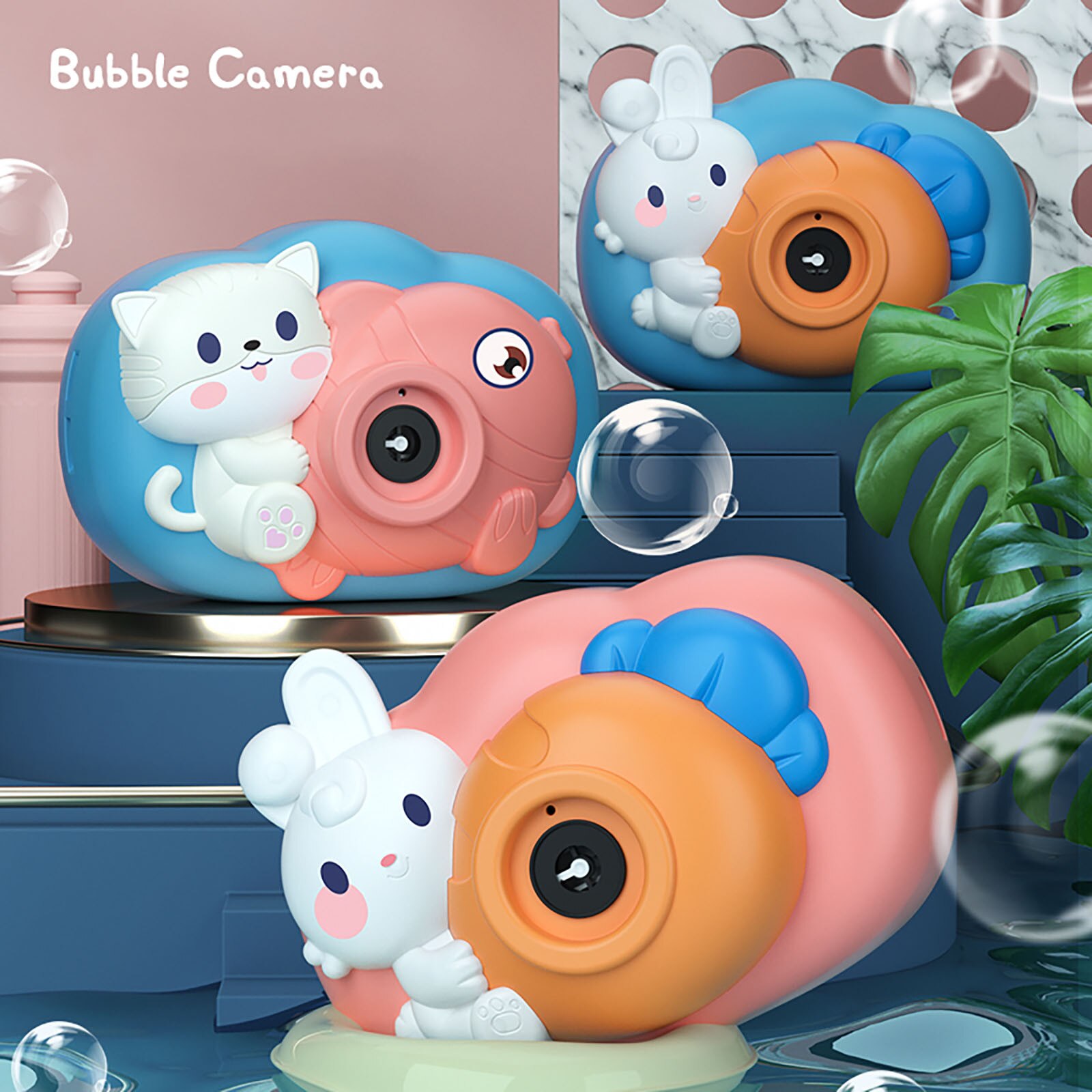 Kinderen Camera Bubble Machine Speelgoed Elektrische Muziek Speelgoed Buitensporten Waskolf Maker Voor Kinderen Zeep Blow Bubbels