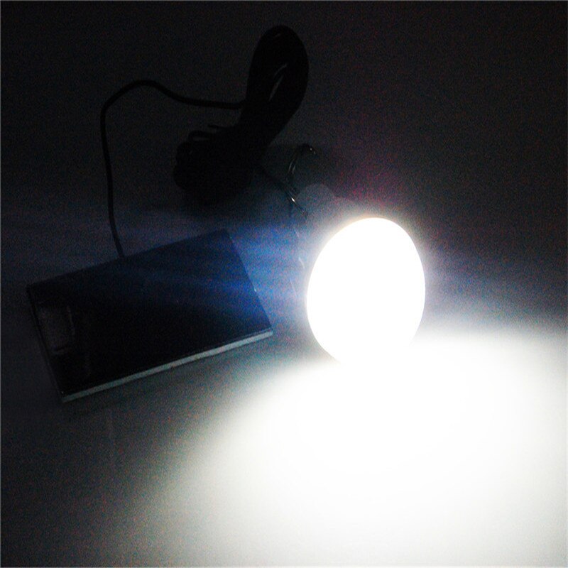 Solar LED Oplaadbare Lamp Thuis Draagbare Outdoor Verlichting Draagbare Kamp Tent Mobiele Camping Emergency Lamp