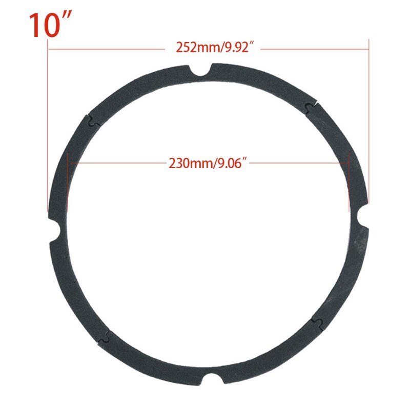 Rubber Ring Speaker Doek Rand Reparatie Onderdelen Luidspreker Surround Rubber Vervangende Onderdelen Voor Speaker Reparatie Of Diy M08 22: E