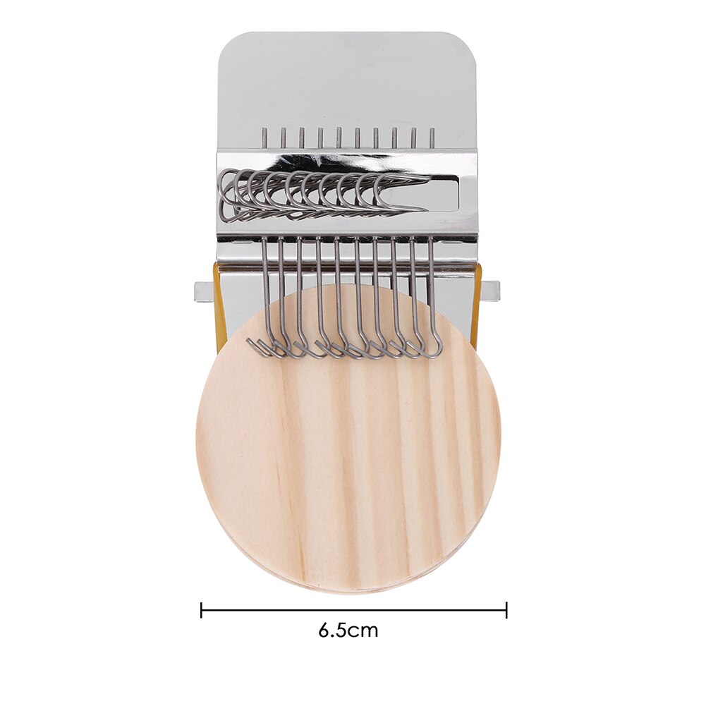 MIni Loom Mender Wooden Small Loom Mender Handmade Clothes Mending Wood Loom Weaving Knitting Darning Machine Textile Tools