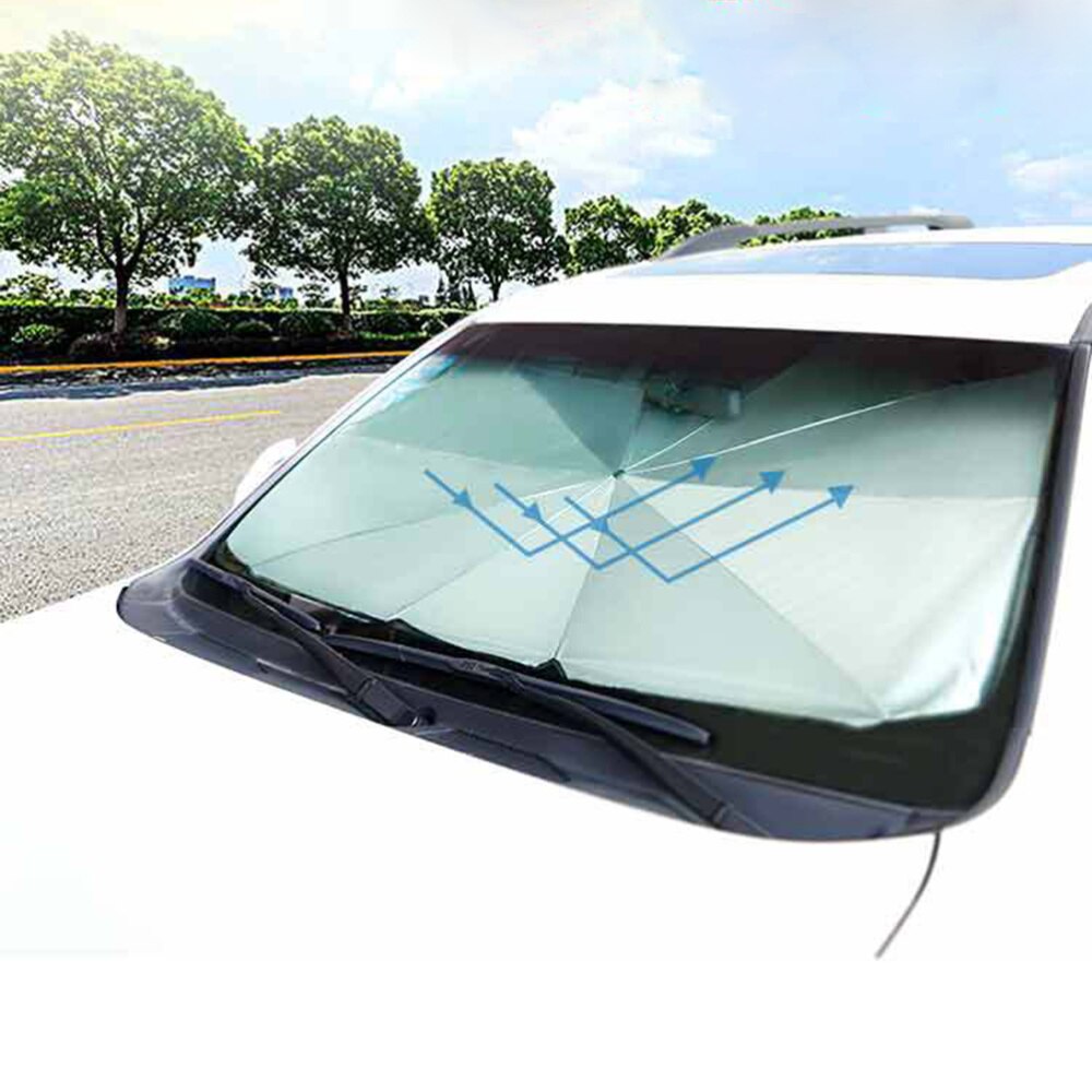 Vehicle Use Insulation Sun Visor Stretch Sun Visor Inside Car Front Windshield Sunshade (Small)