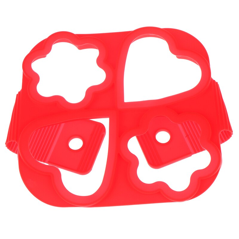 Silica Gel Porous Egg Omelette Silica Gel Porous Pancake With Round Hole Egg Omelette Silica Gel Omelette