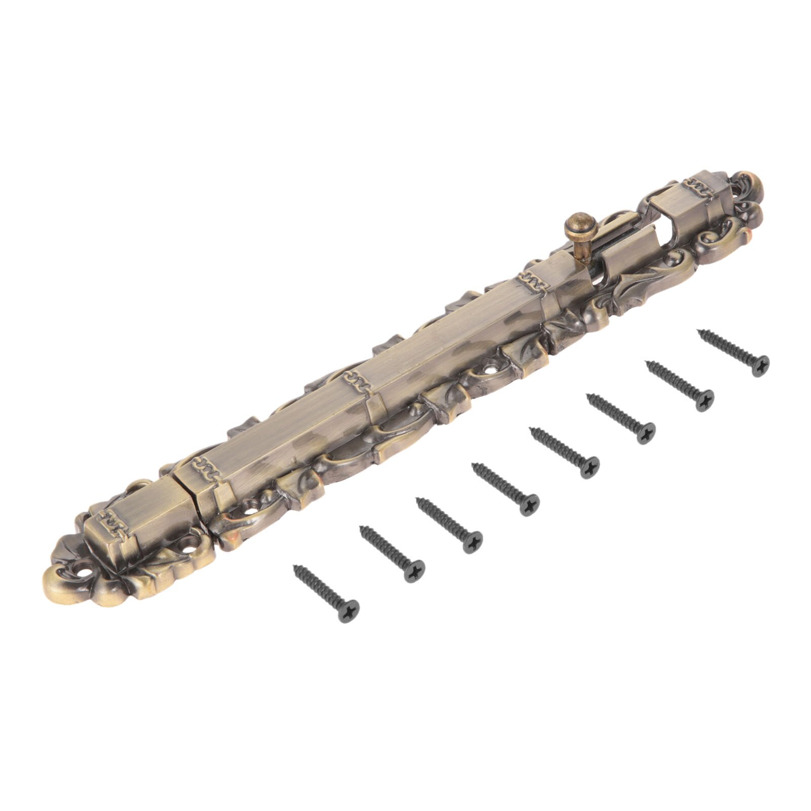 Door Bolt w/screw Antique Bronze/Copper Gate Latch Alloy Classical European Retro Decor Wood/Metal Doors Window Pin 150-250mm: Large  Antique Bronz
