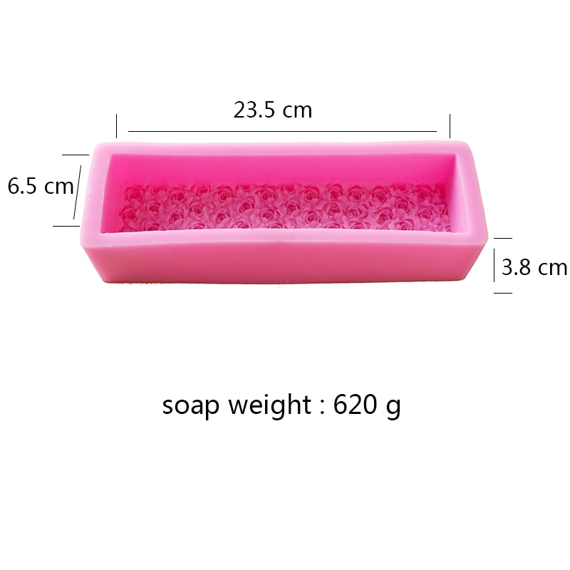 Nicole Zeep Siliconen Mal Reliëf Rose Bloem Decoratie Handgemaakte Brood Zeep Maken Mould