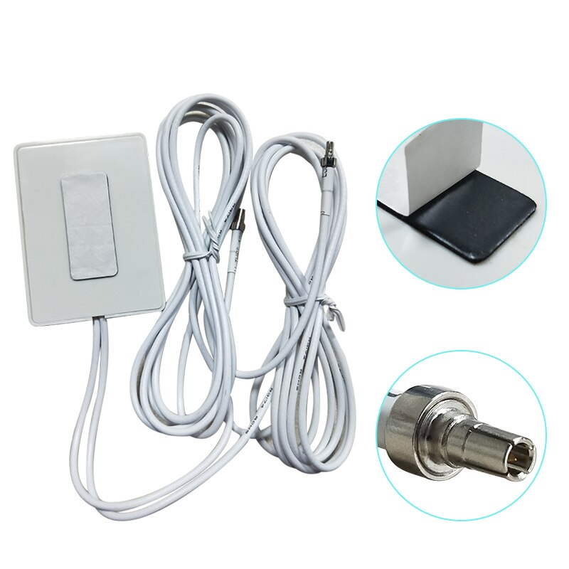 GRANDWISDOM 10DBI Externe Pannel Antenne mit CRC9 männlichen 2m kabel für 3G 4G LTE Router IoT