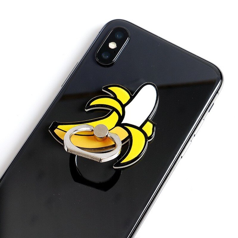 Finger Ring Banana Kaktus Handy Ständer Halter Eis Smartphone Halter Stehen für Iphone Xiaomi Alle Telefon