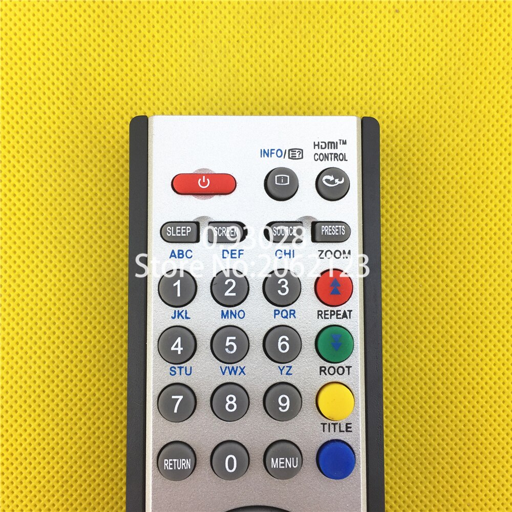 Control remoto suibtable para Nevir TV NVR-7502-26HD-N, NVR-7502-26HD-R, NVR-7502-22HD-N NVR-7502-22HD-R, NVR-7502-19HD-N