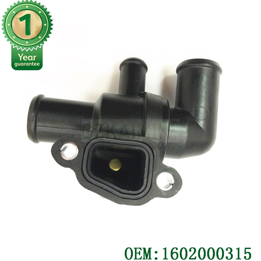 Ensemble de couvercle de boîtier de Thermostat de refroidissement de moteur en aluminium, pour City-Coupe/ForTwo Roadster Cabrio 1602000315