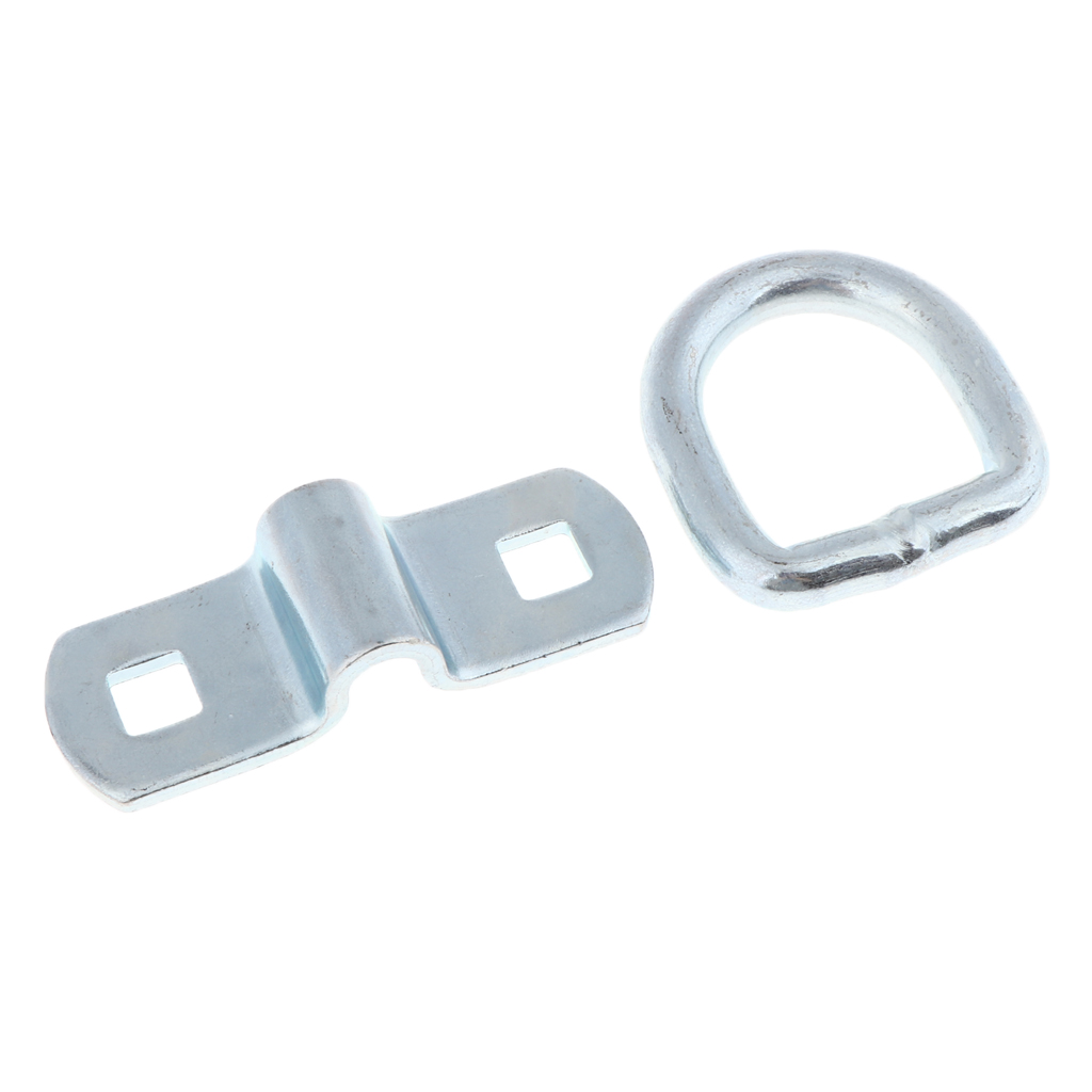 Weld-On D Ring Tie Down Anchor - Metal D Rings With Welding Clip For Trailer
