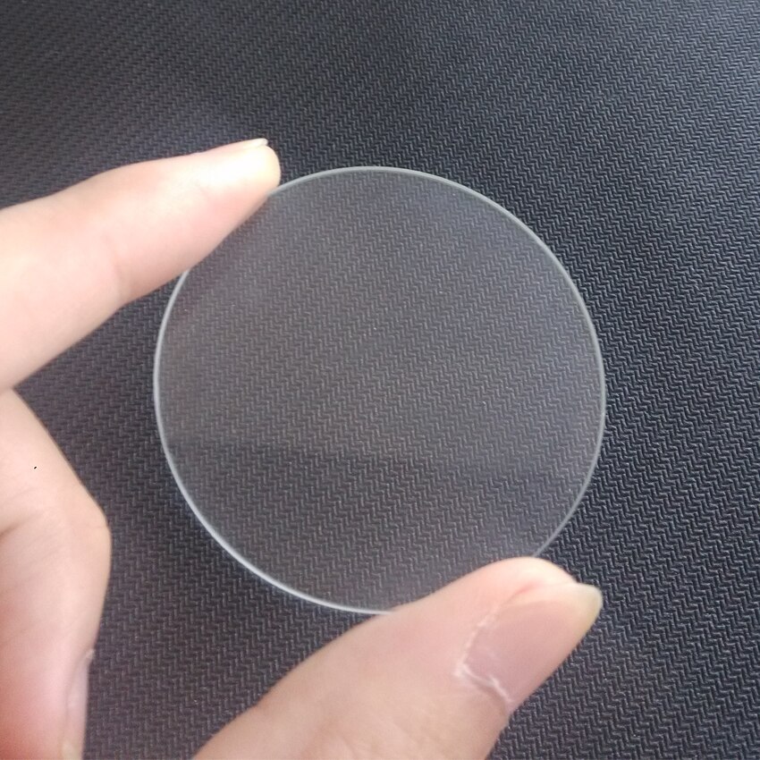 1 Pezzo lenti ottiche in vetro temperato 52mm x 1.6mm torcia obiettivo di vetro per XM-L2/Q5/R5 portato Torcia Lampada Della Luce