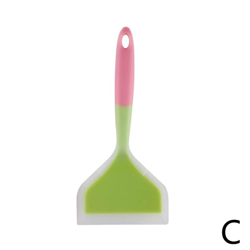 1 Piece Kitchen Silicone Spatula Cookware Non-Stick Spatula Fried Egg Fish Cooking Modern Home Kitchen Tools Gadgets: C