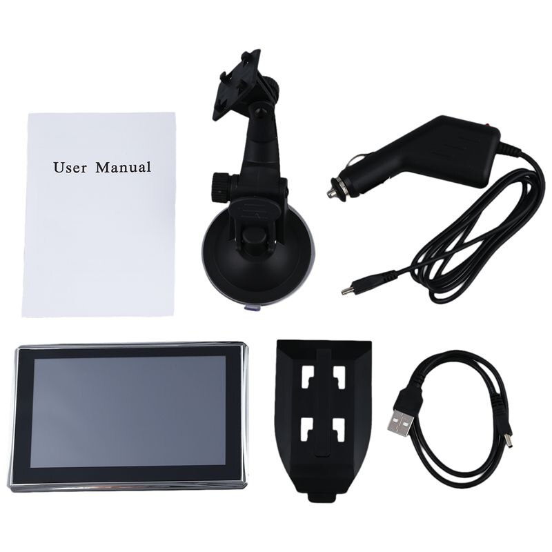 5" Truck Car Navigation GPS Navigator sat nav 8GB All US Map SPEEDCAM POI