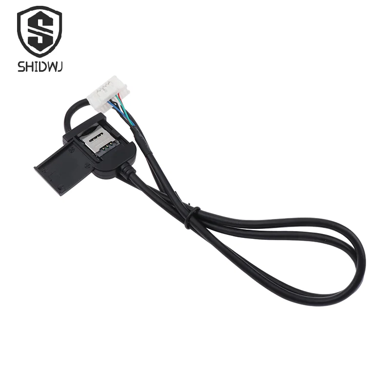 adapter gniazda karty SIM 4G robić radia samochodowego z Androidem, multimedialnego GPS, złącze kablowe 4G 20-pinowe, akcesoria, przewody, części zamienne robić samochodu