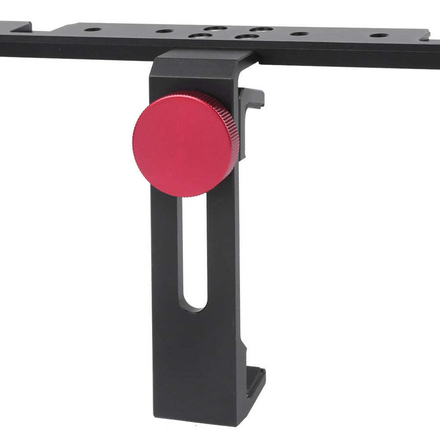 camera handle camera rig Dual Handheld Mobile Phone Bracket Metal Photography Recording Live Cage Stand Universal camera cage