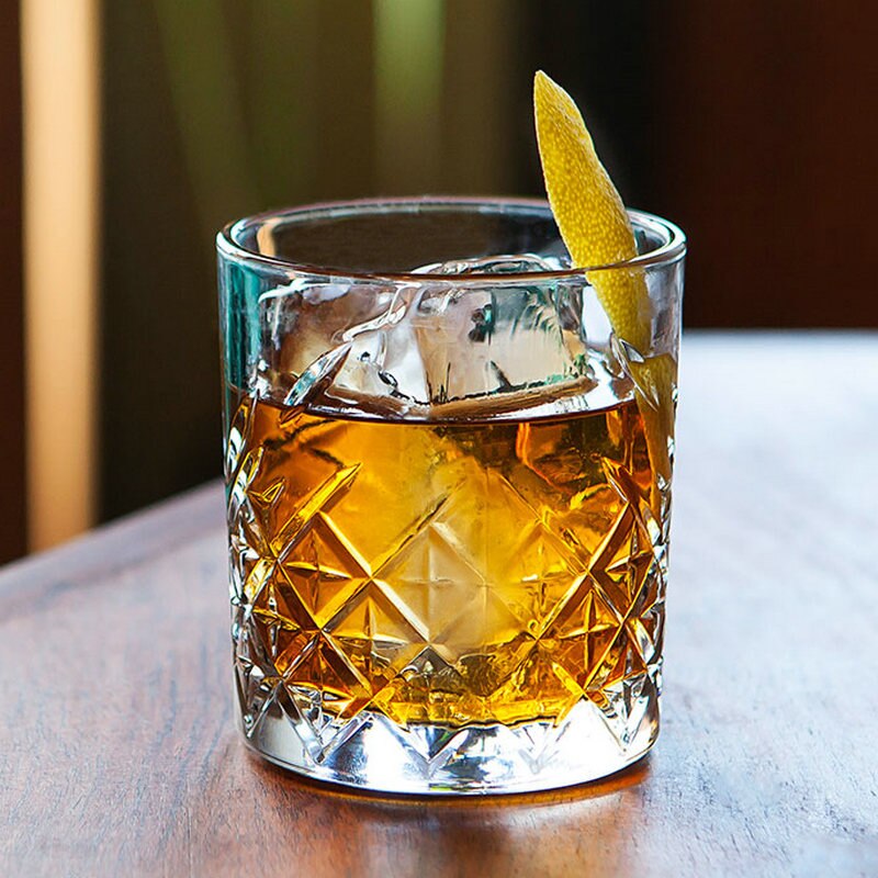 4 stk 310ml whiskyglas, gammeldags glas, cocktailglas, sæt  of 4