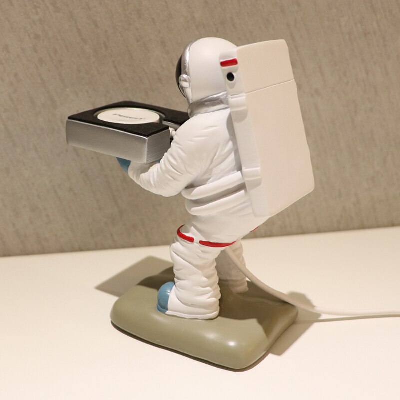 Astronaut Desktop Wireless Watch Charging Stand for Apple Watch 1 2 3 4 5 6 7 Watch Charging Base Storage Rack Support