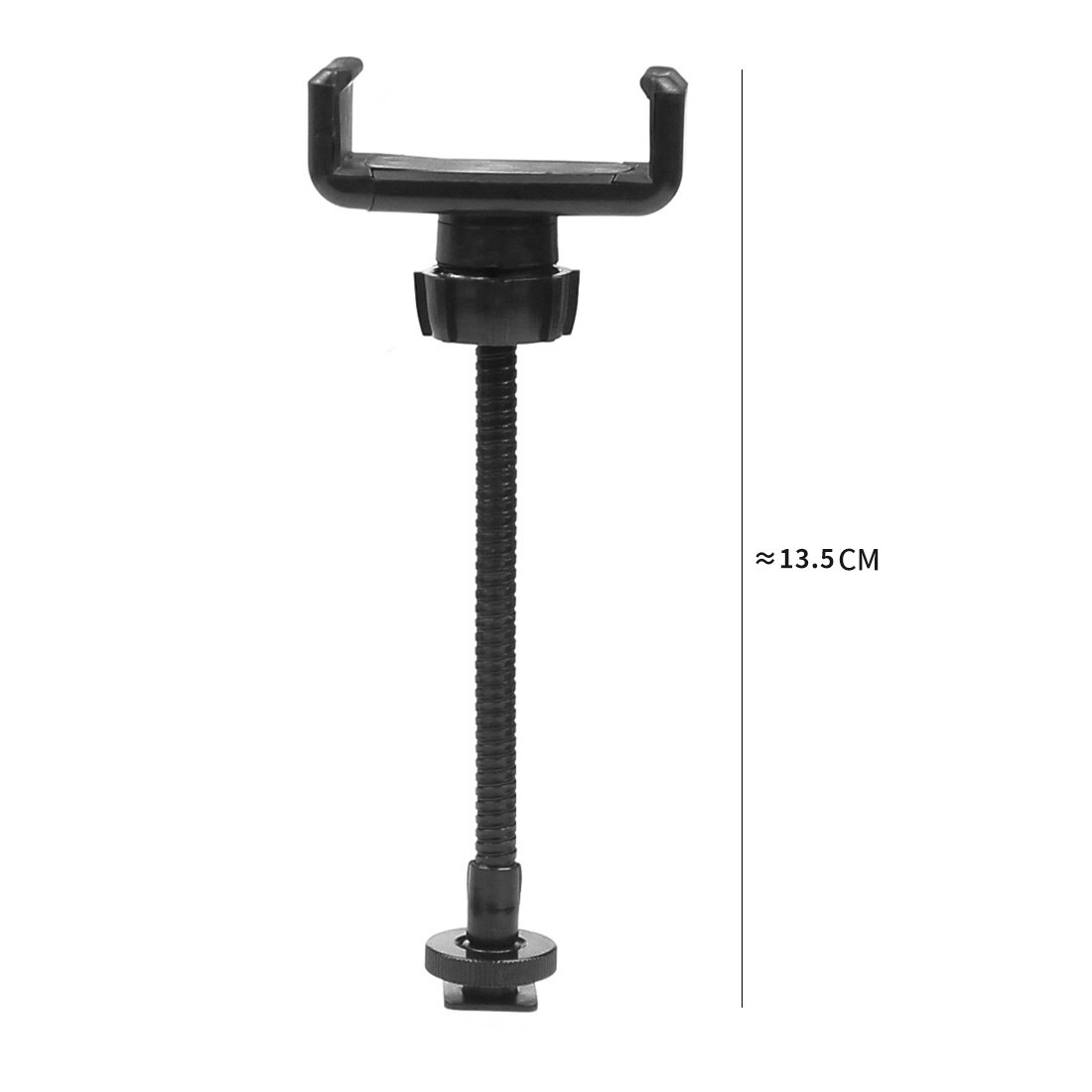 Metall flexibel Arm Drehbare Kopf Faul Telefon Halfter Clip Handy, Mobiltelefon Selfie Live Halfter Halterung Kalten Schuh Stativ LED Ring licht