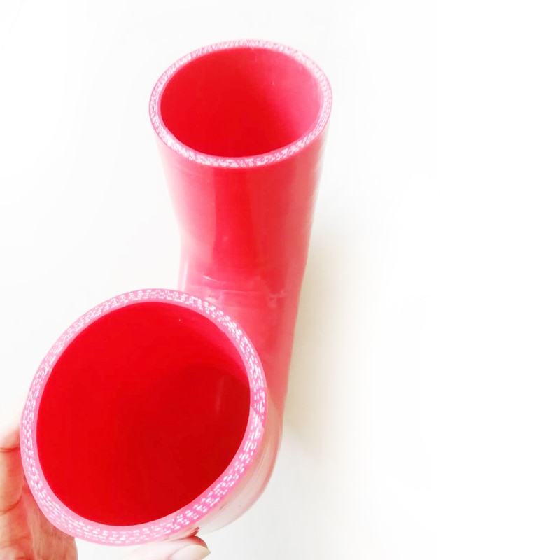 2.75 "70mm silikonowe 180 stopni U schylać się kolanko łącznik wąż