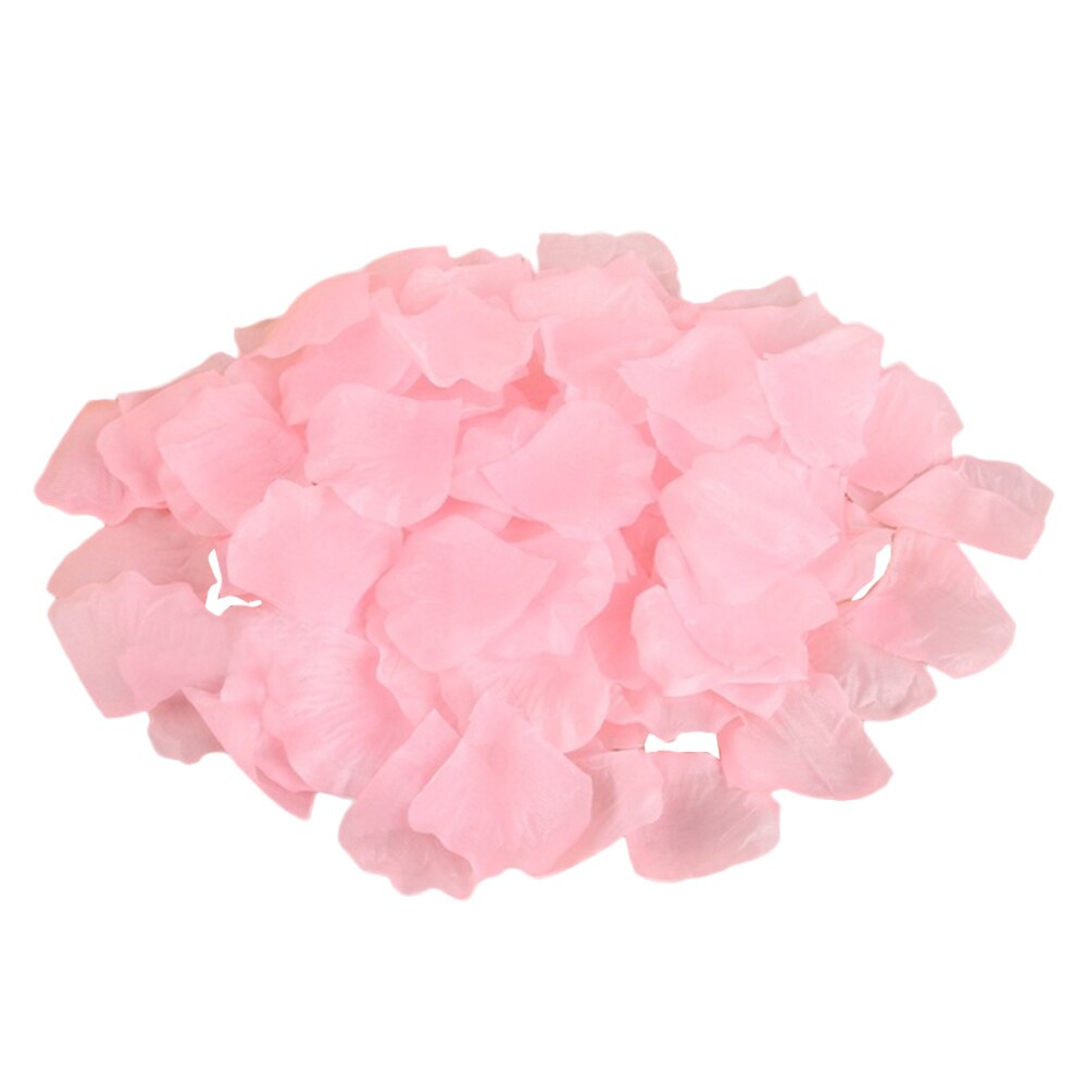 Pétalos y hojas de flor de rosa de seda, 1000 Uds., flores artificiales manuales hechas a mano, suministros y decoraciones para fiestas de boda: Marrón