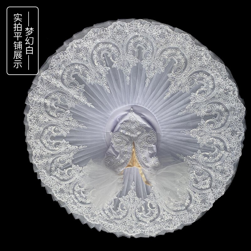 Romantic Ballet Tutu White Swan Lake girl and Women Ballerina Party Dance Costumes Ballet Tutu Ballet Dress Girl