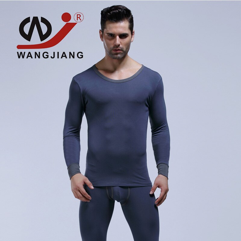 WJ Long Johns – ensemble de sous-vêtements pour hommes, Pantalon thermique, String, pyjama, sous-vêtements thermiques: 2006-TZ6Dark gray / M