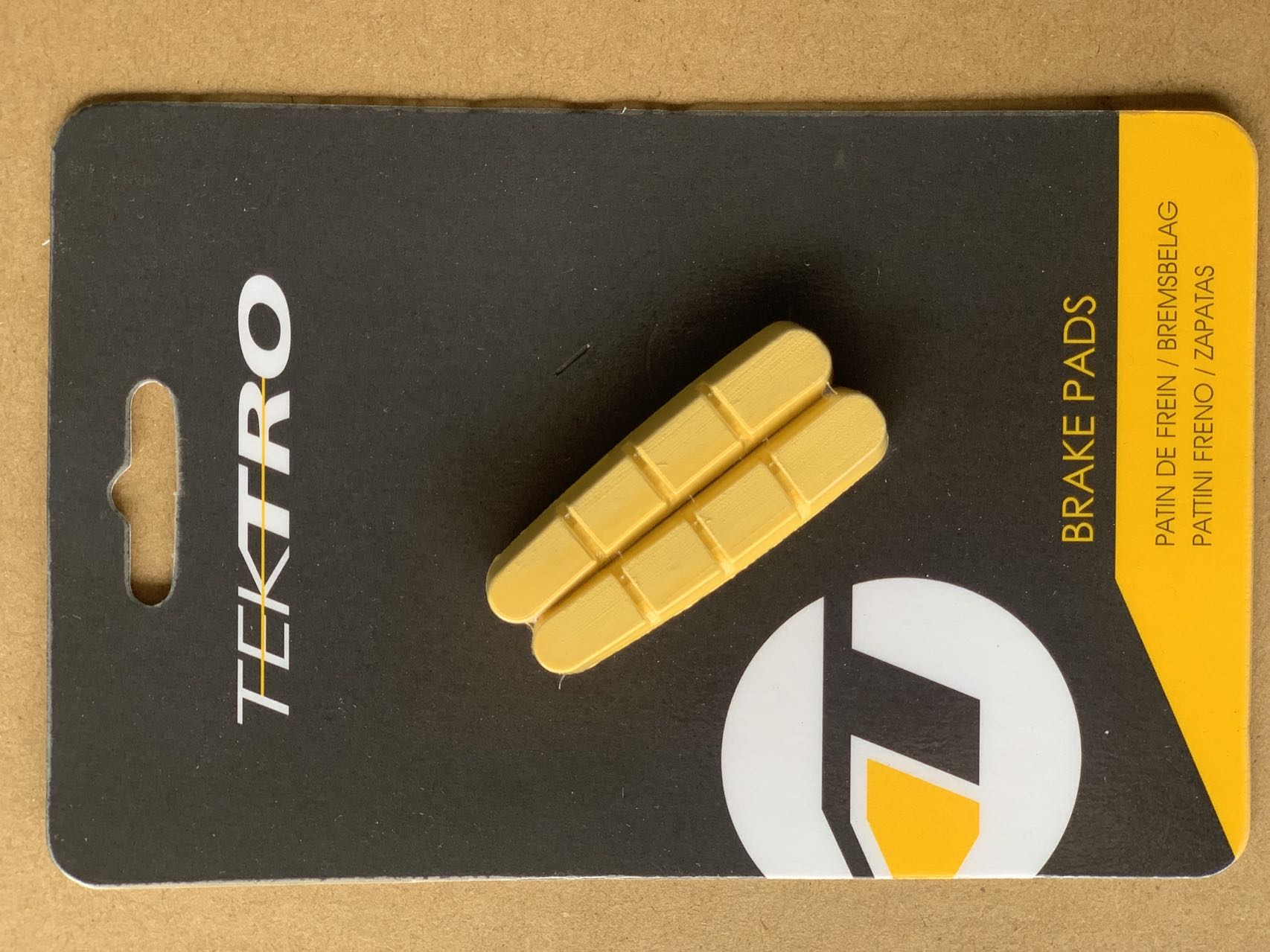 TEKTRO P422.11 patins de frein de vélo de route pour jante en aluminium chaussures de frein en caoutchouc remplacement C étriers bloc de Dissipation thermique