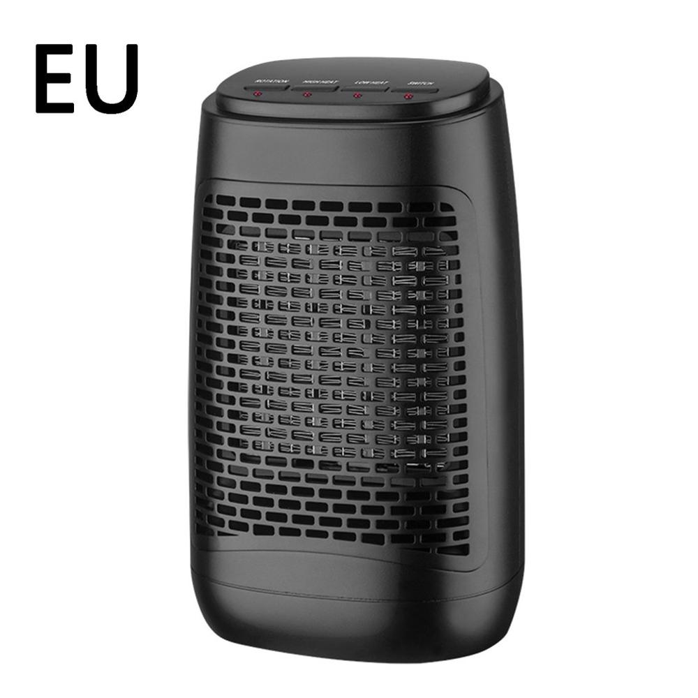 Mini 1200W Electric Heater Fan Heater Home Heating Electric Warm Air Heater Warmer Fan Electric Heater Home Office: EU