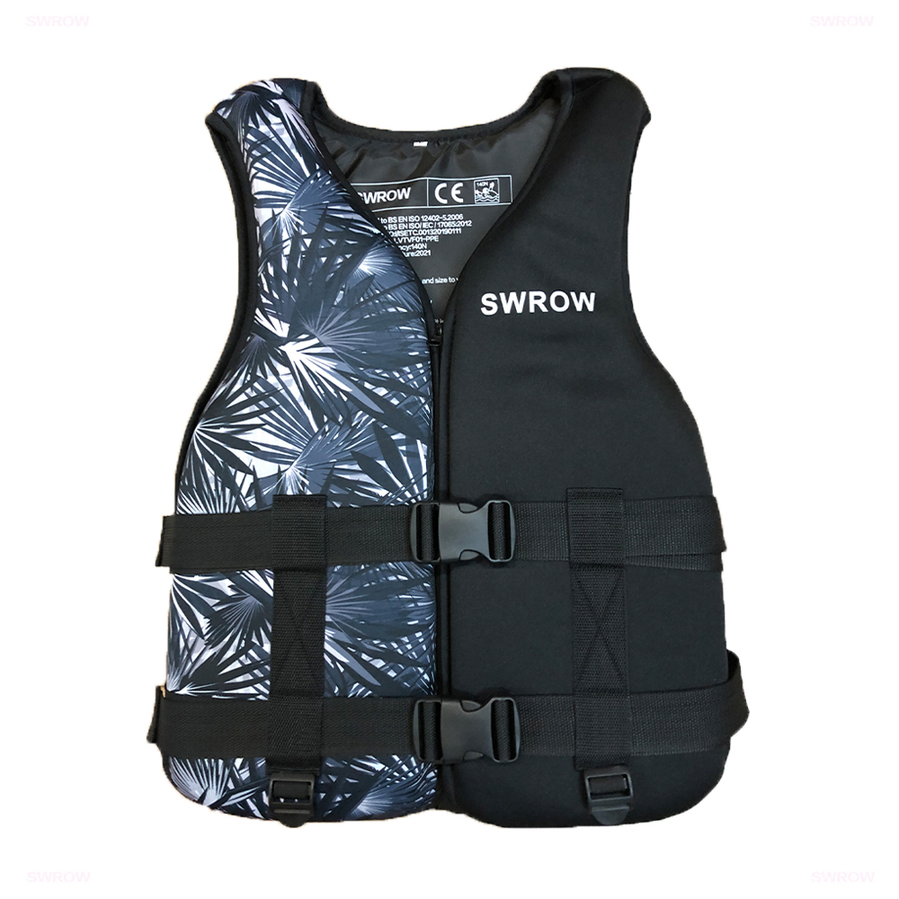 Chaleco salvavidas de neopreno para Rafting al aire libre para adultos, natación, pesca, hombres y mujeres, chaleco salvavidas, snorkel, kayak, canotaje, traje de supervivencia