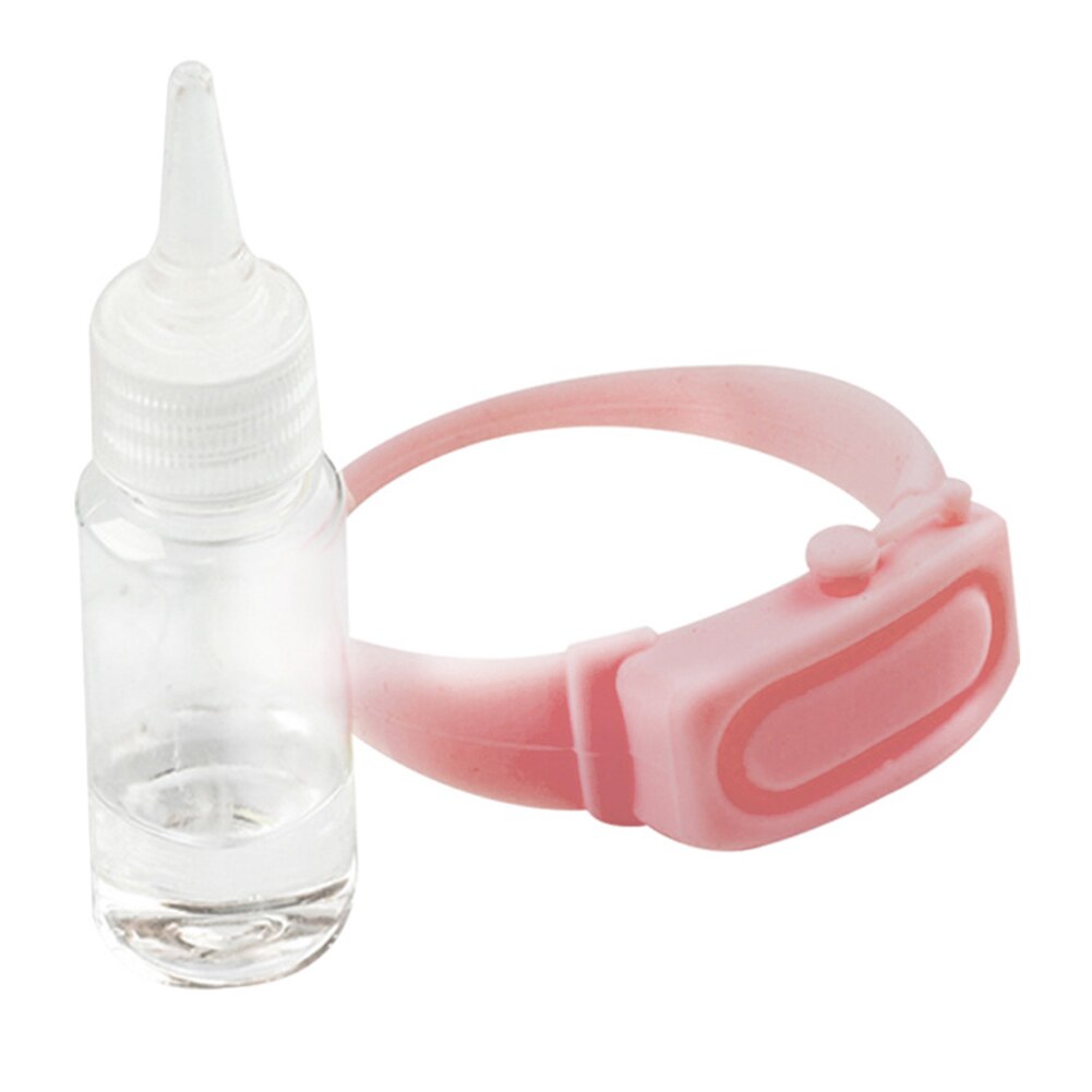 Draagbare siliconen armband alcohol desinfectiespray polsband dispenser handdesinfecterende gel houder horloge armband voor volwassenen/kinderen
