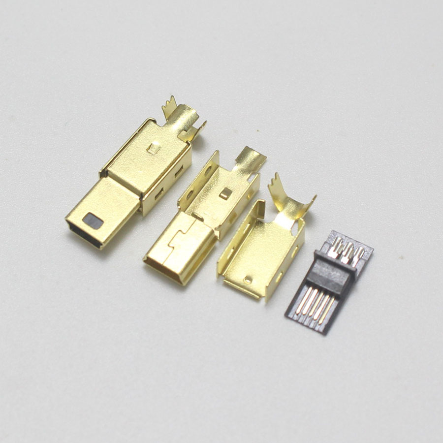 Cavo Registrazione USB-C A 6,35mm QUARKZMAN 2m, Verde, Placcato Oro, Per Chitarra Elettrica E Mixer